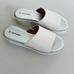 Johnston & Murphy Shoes Womens 9M Grace‎ Slides Platform Sandals Comfort